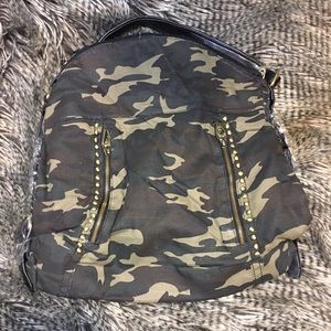 Camo print purse
